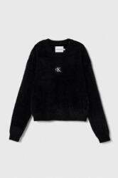 Calvin Klein gyerek pulóver fekete - fekete 152