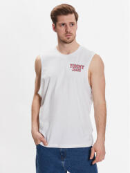 Tommy Hilfiger Tank top Basketball DM0DM16307 Alb Relaxed Fit