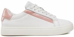 Calvin Klein Sneakers Logo Cupsole Lace Up HW0HW01353 Alb