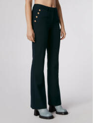 Simple Pantaloni din material SPD505-01 Bleumarin Regular Fit