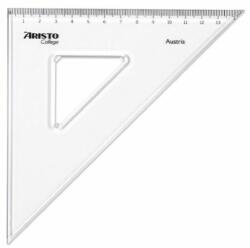 Aristo Vonalzó ARISTO College háromszög 45 fokos 20 cm (GEO23420) - decool