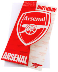  FC Arsenal gratuláció Crest Birthday Card (105365)