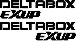 Yamaha Deltabox Exup matrica készlet