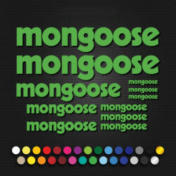 Mongoose elit bicikli matrica szett