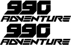 KTM 990 Adventure matrica készlet