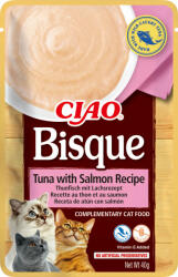 Inaba Foods Ciao Churu Bisque pentru Pisici cu Ton si Somon (EU852)