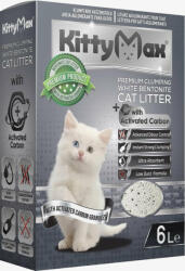 KittyMax Asternut Igienic Premium KittyMax Active Carbon pentru Pisici 6 L (KM.C.6.1)