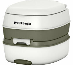 Berger WC mobil ecologic portabil "Berger Deluxe", pompa cu piston, sarcina maxima 130 kg, inaltime 37, 5 cm