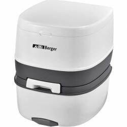 Berger WC mobil ecologic portabil "Berger Supreme", pompa cu piston, indicator nivel de umplere, inaltime mare 44, 7 cm