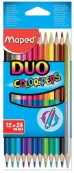 Maped Set creioane 12 culori Maped Colorpeps/set duo
