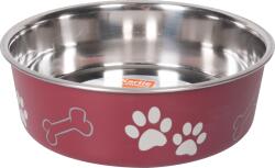 Flamingo Bella Kena fémtál kutyáknak - piros 2200 ml - csui