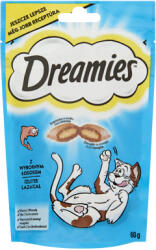 Dreamies jutalomfalat macskák számára lazaccal 60 g