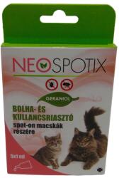 Neospotix bolha- és kullancsriasztó spot on macskáknak 5 x 1 ml - csui