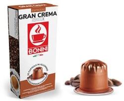 Bonini Gran Crema 10 capsule cafea compatibile Nespresso
