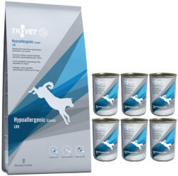 TROVET LRD Hypoallergenic - Lamb (dla psa) 12, 5kg + LRD Hypoallergenic - Lamb 6x400g