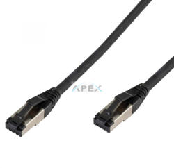 USE STP 2, 5 - Home STP 1, 5, STP patch kábel, CAT 8, árnyékolt RJ45, 40 Gbps, 2, 5m