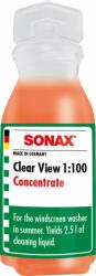 SONAX Nyári szélvédőmosó folyadék koncentrátum, 1: 100 0, 025 l (371000)
