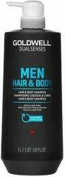 Goldwell Dualsenses Men Hair & Body Shampoo sampon és tusfürdő 2in1 1000 ml (HGLW1DUALSMXN096893)