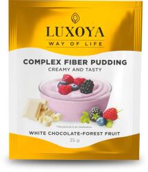 Luxoya Complex Fiber Pudding - Rost puding 35g - Fehér csokoládé-Erdei gyümölcs ízű