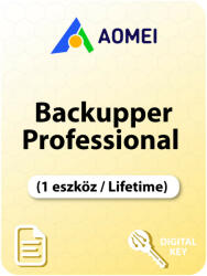 AOMEI Backupper Professional (1 eszköz / Lifetime) (Elektronikus licenc) (1393)