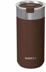 QUOKKA termobögre Boost szűrővel, 400 ml, barna (Q40074)