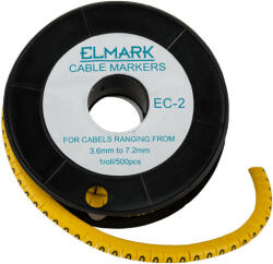 Elmark Kábeljelölő TAG EC-2 /T/ Elmark (ELM 31802T)