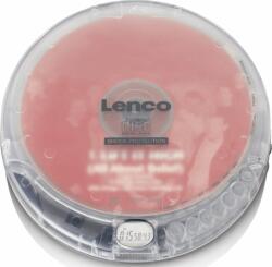 Lenco CD-202TR Hordozható CD lejátszó - Átlátszó (CD-202TR)