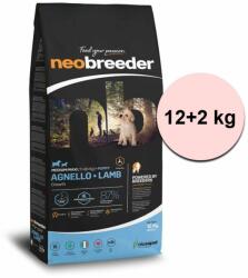 Alleva Alleva NEO BREEDER dog puppy medium & maxi lamb 12 kg + 2 kg GRATUIT