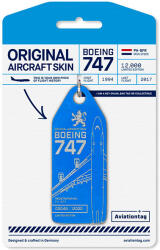 Aviationtag KLM - Boeing 747 - PH-BFR