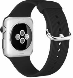 Mobilly curea pentru ceas Apple 38/40 mm, S, silicon, negru (465 DSJ-11-00A blck 40mm)