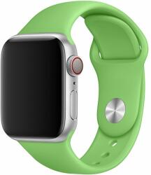 Mobilly curea pentru ceasul Apple 38/40 mm, M, silicon, verde (400 DSJ-01-00A green 40m)