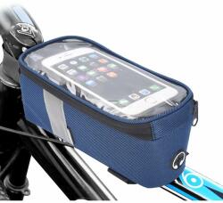 SAHOO geantă de telefon mobil pentru biciclete pe cadru, albastru (122002)