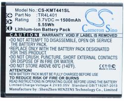 Cameron Sino Baterie pentru Kazam TR4L404404044444-01/Trooper 440L/Trooper 441L, 1500mAh, Li-ion (CS-KMT441SL)
