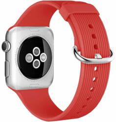 Mobilly curea pentru ceasul Apple 38/40 mm, S, silicon, roșu (467 DSJ-11-00A brght red)