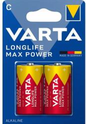 VARTA Longlife Max Power C, tip LR14, 2 baterii (4714101402) Baterii de unica folosinta
