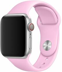 Mobilly curea pentru ceasul Apple 42/44 mm, M, silicon, roz (414 DSJ-01-00A pink Mand)