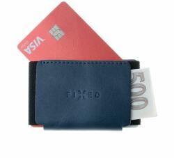 Fixed Smile Tiny Wallet bőr pénztárca intelligens nyomkövetővel FIXED Smile PRO, kék (FIXSM-STN2-BL)