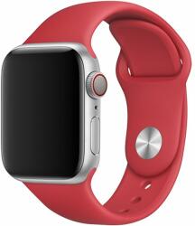 Mobilly szíj a Apple watch-hoz 38/40 mm, M, szilikon, piros (395 DSJ-01-00A red 40mm)