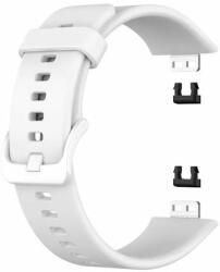 Mobilly szíj a Huawei Watch Fit számára, szilikon, fehér (263 DSJ-04-00H white)