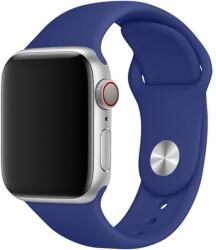 Mobilly szíj Apple watch-hoz 38/40 mm, M, szilikon, kék (394 DSJ-01-00A royal blu)