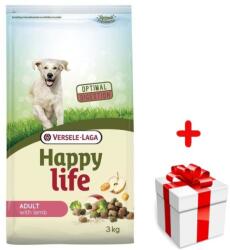 Versele-Laga Versele-Laga Happy Life felnőtt bárányhús 3kg + meglepetés a kutyádnak ingynes