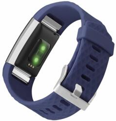 Mobilly szíj a Fitbit Charge 2 -hez, S méret, szilikon, sötétkék (64 DSC2-02-00F dark blue S)