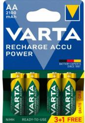 VARTA Recharge Accu Power AA 2100mAh, 4db újratölthető akkumulátorok (56706101404)