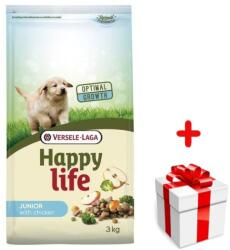 Versele-Laga Versele-Laga Happy Life Junior csirke 3kg + meglepetés a kutyádnak ingynes