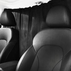  Elválasztó függöny személygépkocsihoz vagy furgonhoz, az első és hátsó ülések között, fekete színű