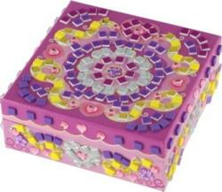 Teddies Set cutie de bijuterii mozaic creativ cu accesorii 21x18x5, 5cm (TD00861596)