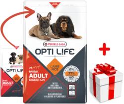 Versele-Laga Versele-Laga Opti Life Adult Digestion Mini bárányhússal és rizzsel 2, 5 kg + meglepetés a kutyádnak ingynes
