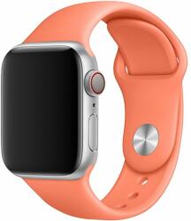 Mobilly szíj a Apple watch-hoz 42/44 mm, M, szilikon, narancs (416 DSJ-01-00A orange 44)