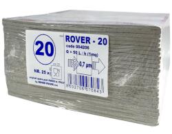 Rover Set 25 placi filtrante Rover 20 20x20, dimensiune standard, filtrare vin sterila (pentru imbuteliere) (3040-6426985120771)
