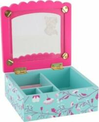 Teddies Dulap cutie de bijuterii Princess pliabil, din lemn (TD00100029)